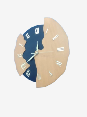 Elegant Wooden Modern Wall Clock 15 Inch Size